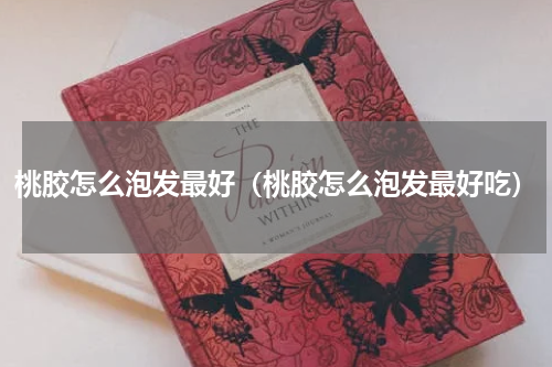 桃胶怎么泡发最好（桃胶怎么泡发最好吃）