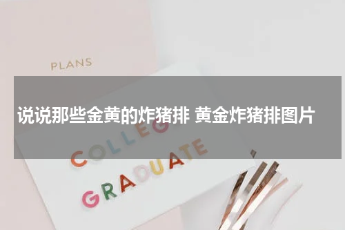 说说那些金黄的炸猪排 黄金炸猪排图片