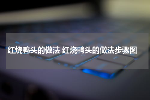 红烧鸭头的做法 红烧鸭头的做法步骤图