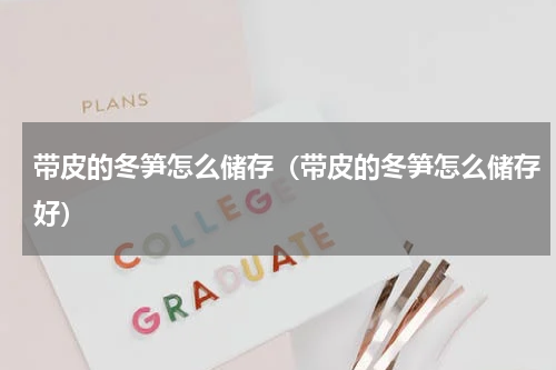 带皮的冬笋怎么储存（带皮的冬笋怎么储存好）